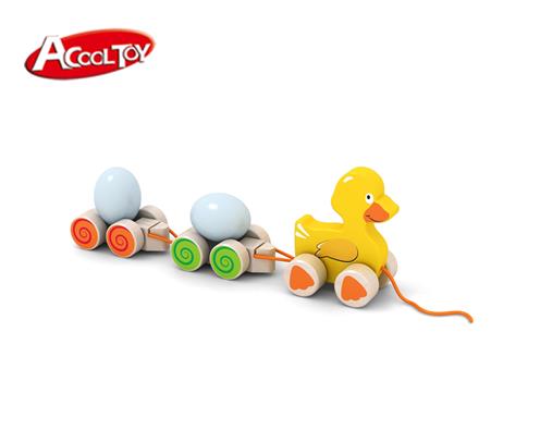 木制拖拉鴨子 (貨號(hào):AC6661)
